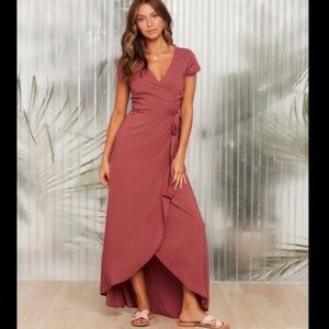 LSpace wrap dress